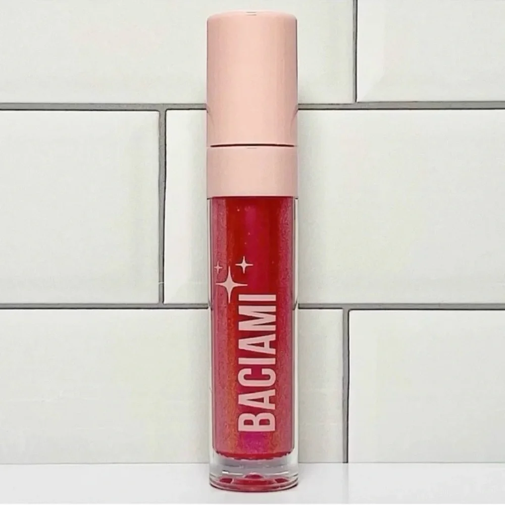 🦀 Baciami Lips Sebastian High Shine & Extra Sparkly Lipgloss